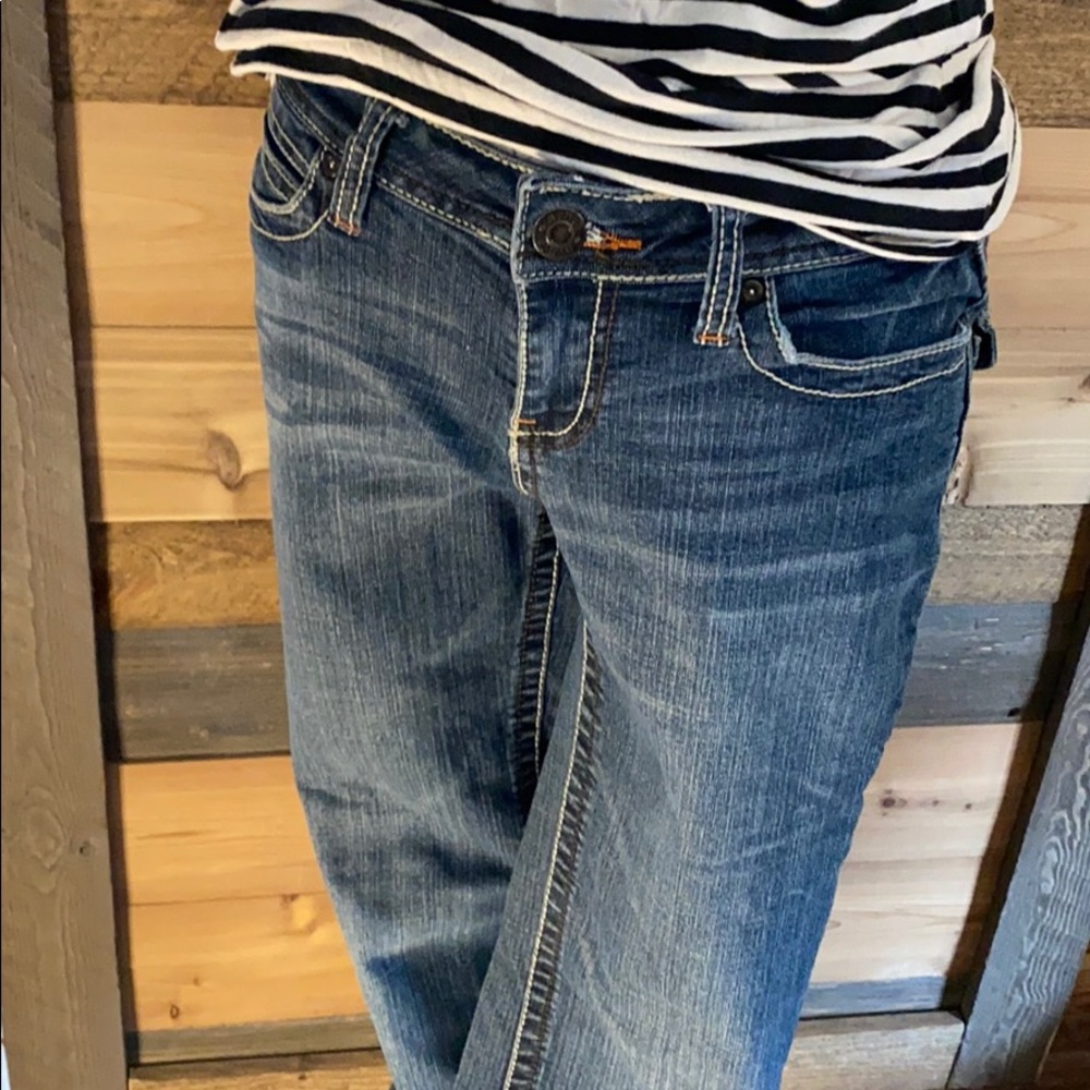 A.n.a bootcut denim